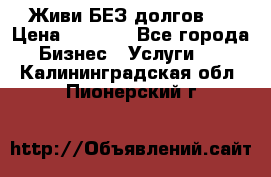 Живи БЕЗ долгов ! › Цена ­ 1 000 - Все города Бизнес » Услуги   . Калининградская обл.,Пионерский г.